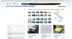Desktop Screenshot of galleriauto.it